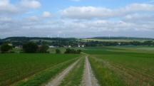  Blick auf die Wanderstrecke 