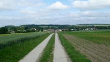  Blick auf die Wanderstrecke nach Untergrafendorf 
