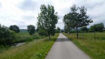  Blick auf die Wanderstrecke entlang der Perschling 