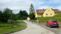  Blick auf die Wanderstrecke in Weisching 