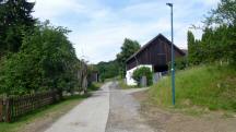  Blick auf die Wanderstrecke in Weisching 