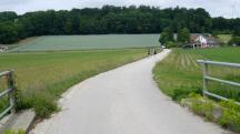  Blick auf die Wanderstrecke zur K+L 