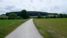  Blick auf die Wanderstrecke wieder zur Perschling 