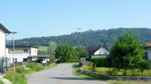 Blick auf die Wanderstrecke mit Fernblick nach Maria Taferl 