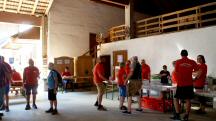  Wanderer bei der K+L in Holzern 
