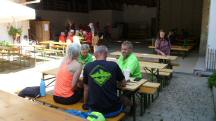  Wanderer bei der K+L in Holzern 