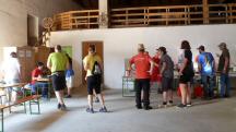 Wanderer bei der K+L in Holzern 