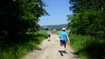  Blick auf die Wanderstrecke 