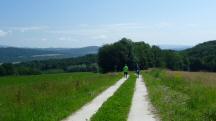  Blick auf die Wanderstrecke 
