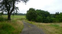  Blick auf die Wanderstrecke 