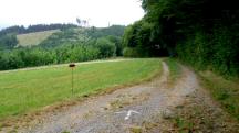  Blick auf die Wanderstrecke 