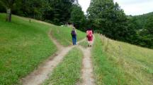  Blick auf die Wanderstrecke 