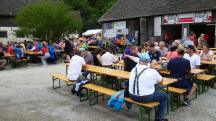  Wanderer im Zielraum 