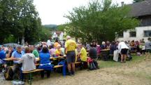  Wanderer im Zielraum 