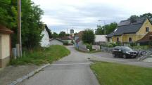 Blick auf die Wanderstrecke in Glaubendorf (Zwischengraben) 
