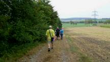  Blick auf die Wanderstrecke 