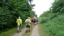  Blick auf die Wanderstrecke 