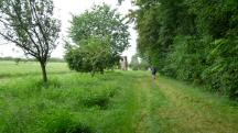  Blick auf die Wanderstrecke 