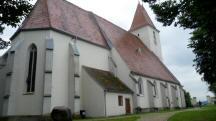 nochmals der Blick zur Katholische Pfarrkirche hl. Petronilla in Kapelln 