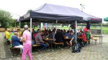  Wanderer im Zielraum 