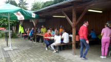 Wanderer im Zielraum 