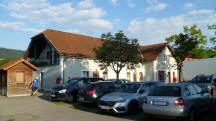  Blick zum Sportgebude Yspertal = Start-/Zielraum 