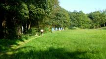  Blick auf die Wanderstrecke 