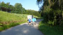  Blick auf die Wanderstrecke 