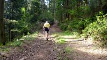 Blick auf die Wanderstrecke 