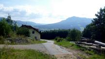  Blick auf die Wanderstrecke beim Gehft Stein 