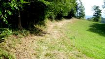  Blick auf die Wanderstrecke 