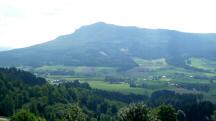 wieder ein schner Fernblick zum Ostrong mit dem "Groen Peilstein" 