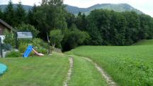  Blick auf die Wanderstrecke beim Gehft Hoffeld 