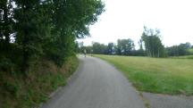  Blick auf die Wanderstrecke auf der Kaltenbergstrae 
