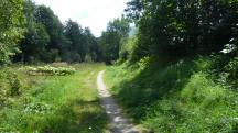  Blick auf die Wanderstrecke 