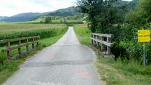  Blick auf die Wanderstrecke 