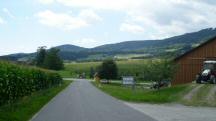  Blick auf die Wanderstrecke bei Parming 