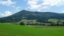  schner Fernblick zum Ostrong mit dem "Groen Peilstein" 