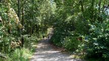  Blick auf die Wanderstrecke 
