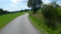 Blick auf die Wanderstrecke auf der Schlossstrae 