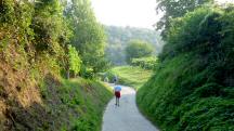  Blick auf die Wanderstrecke 