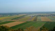 Fernblick vom Aussichtsturm nach Frauendorf und Hilpersdorf