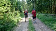  Blick auf die Wanderstrecke 