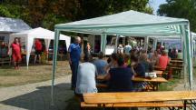 Wanderer im Zielraum 