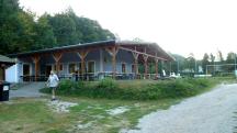  Blick zum Sportgebude = ist Start-/Zielraum 
