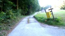  Blick auf die Wanderstrecke 
