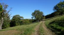  Blick auf die Wanderstrecke 