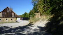  Blick auf die Wanderstrecke beim dhof 