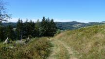  Blick auf die Wanderstrecke 