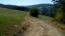  Blick auf die Wanderstrecke 